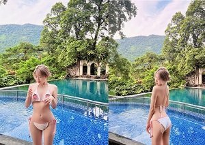 Vídeo de sexo extremamente quente de Tran ha Line