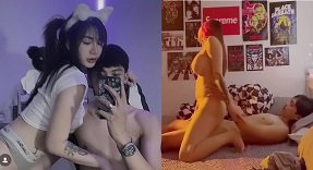 Os seios sexy da avó sexy oscilavam