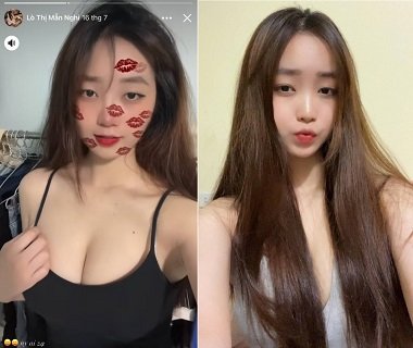 Minh mostra com confiança produtos sexy nas redes sociais