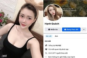 Khanh Binh virou a mão ao chamar o vídeo para o namorado dele