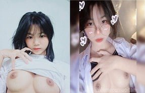 Hai Yen está junto com o namorado no hotel