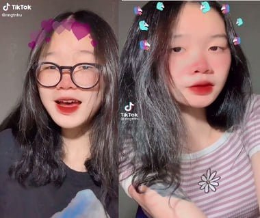 Tu Anh no show online da borboleta rosa